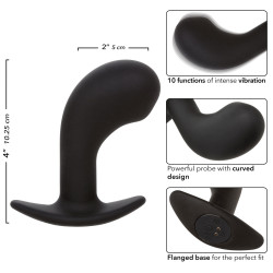 Rock Bottom by Calexotics Plug Vibrant Curvedrock 10 x 4.2cm
